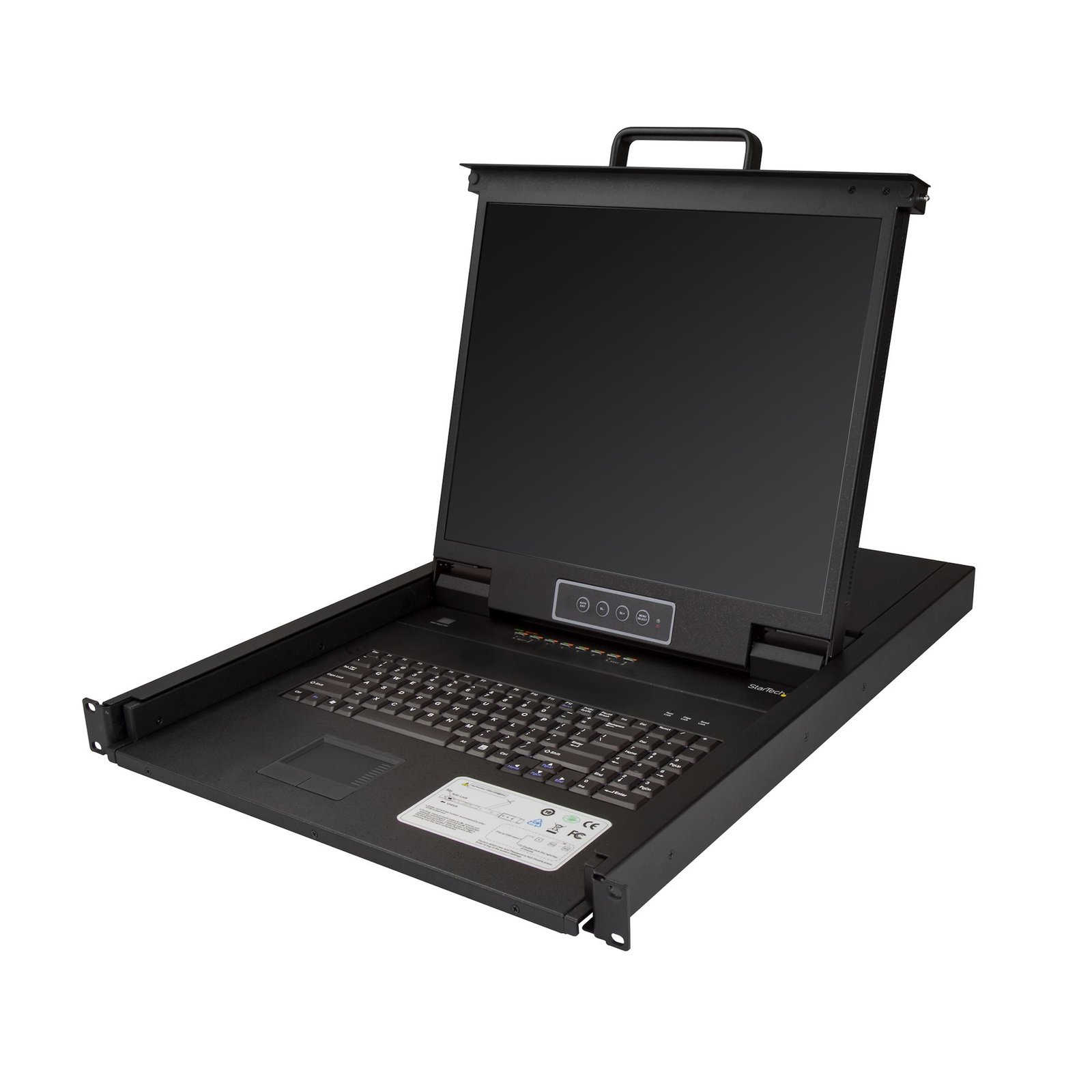 StarTech.com 8 Port Rackmount KVM Console w/ 6ft Cables - Integrated Switch 19" LCD Monitor - Fully RKCONS1908K