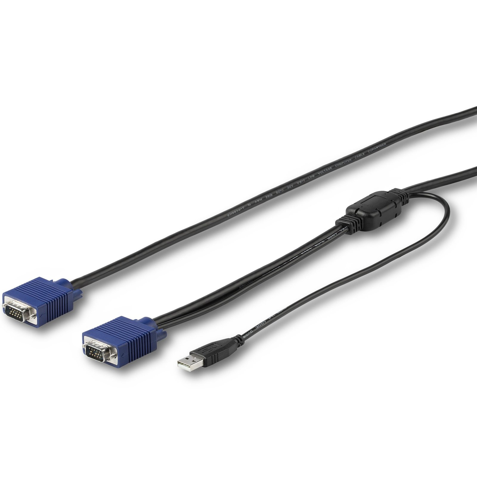 StarTech.com 6 ft. (1.8 m) USB KVM Cable for Rackmount Consoles RKCONSUV6