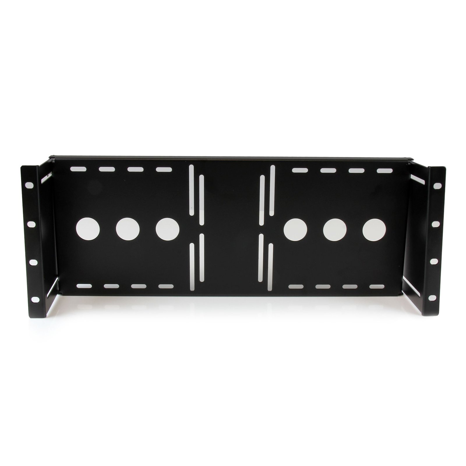 StarTech.com 4U Universal VESA LCD Monitor Mounting Bracket for 19-inch Rack or Cabinet - TAA RKLCDBK