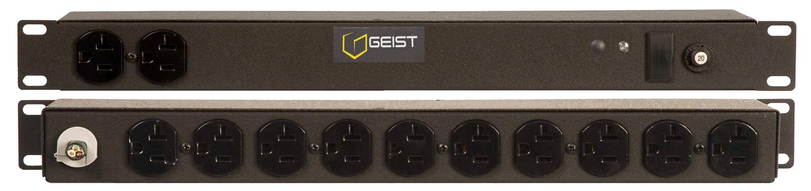Vertiv Geist BRN120-1026TL power distribution unit (PDU) 12 AC outlet(s) 0U Black 29592