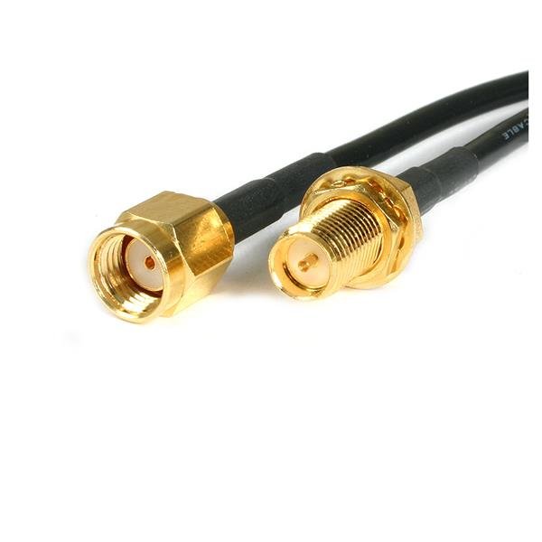 StarTech.com 10 ft RP-SMA to Wireless Antenna Adapter Cable - M/F RPSMA10MF
