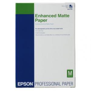 Epson Enhanced Matte Paper, DIN A3+, 192g/m², 100 Sheets S041605