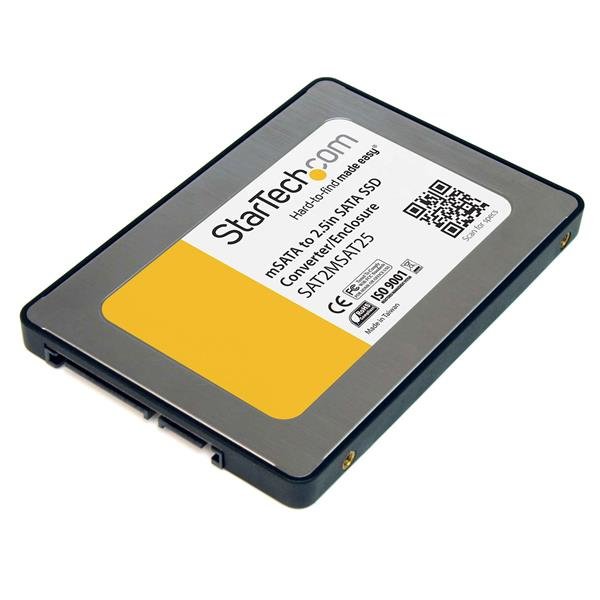 StarTech.com 2.5in SATA to Mini SSD Adapter Enclosure SAT2MSAT25