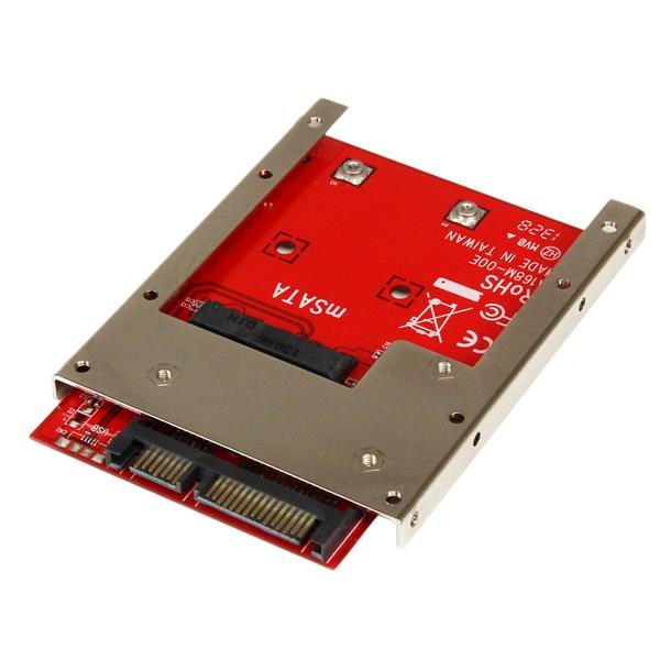 StarTech.com mSATA SSD to 2.5in SATA Adapter Converter - TAA SAT32MSAT257