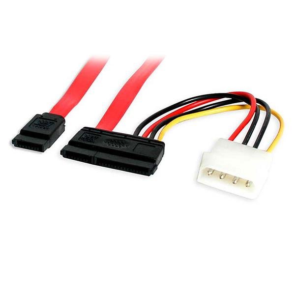 StarTech.com 18in SATA Serial ATA Data and Power Combo Cable SATA18POW