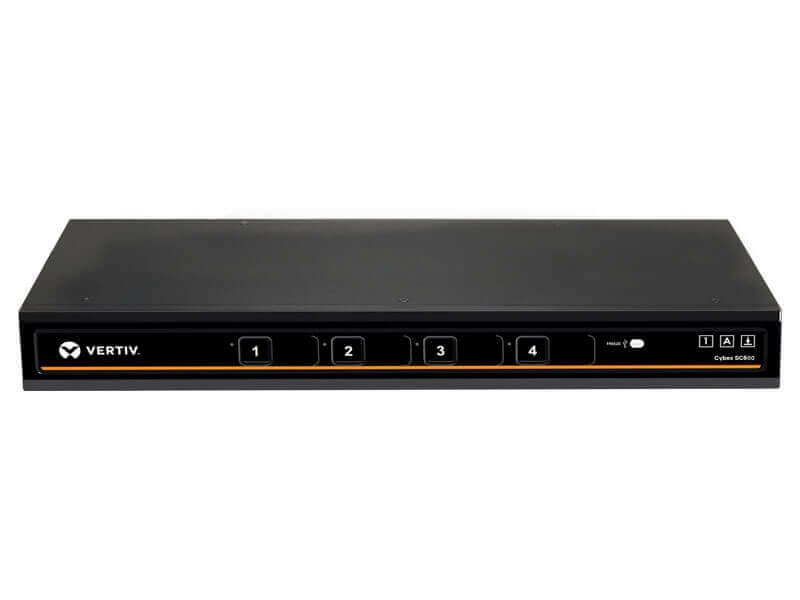 Vertiv SC840DPH-400 KVM switch Black