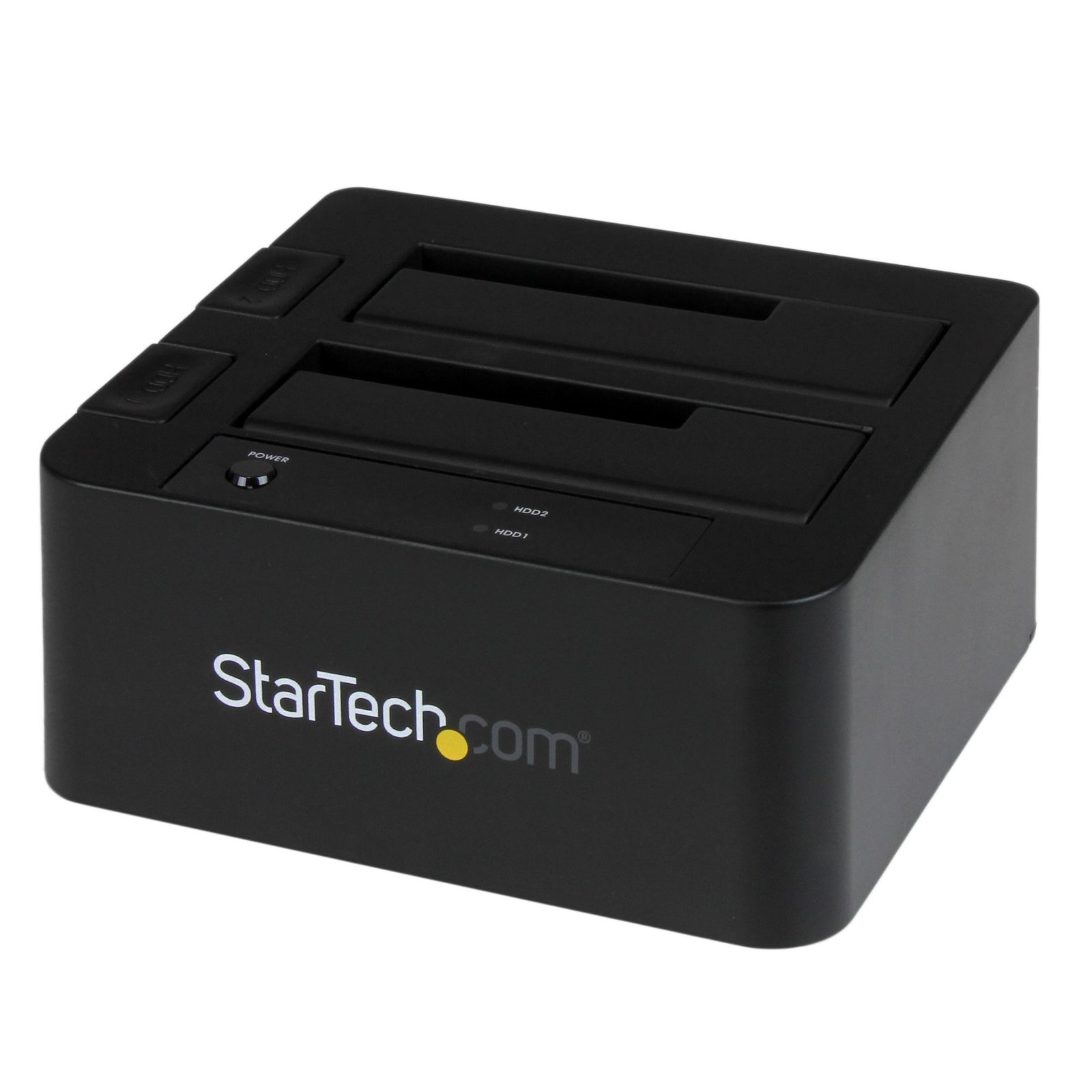 StarTech.com Dual-Bay USB 3.0 / eSATA to SATA Hard Drive Docking Station, Dock, External 2.5/3.5" SDOCK2U33EB
