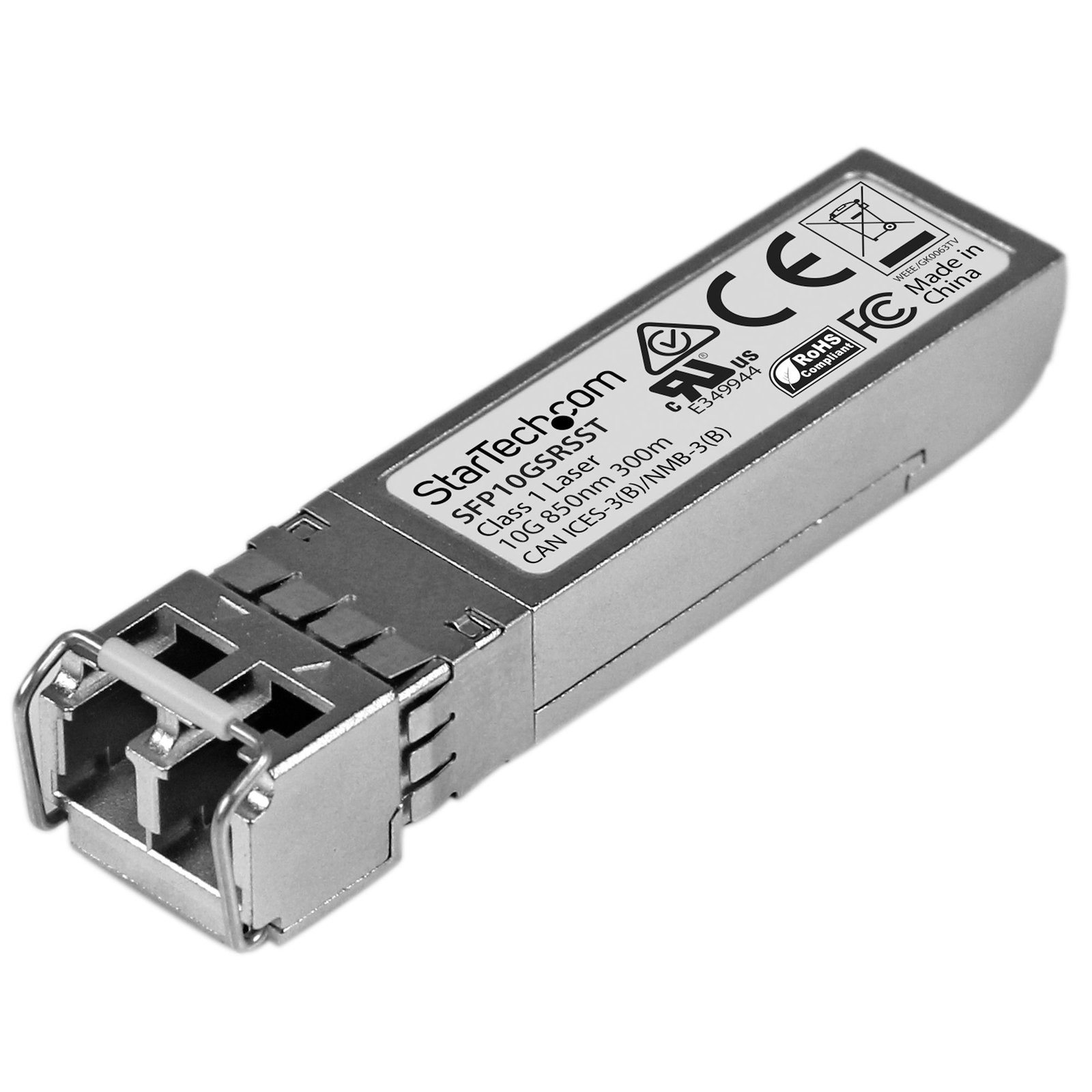 StarTech.com Cisco SFP-10G-SR-S Compatible SFP+ Module - 10GBASE-SR - 10GbE Multimode Fiber MMF SFP10GSRSST