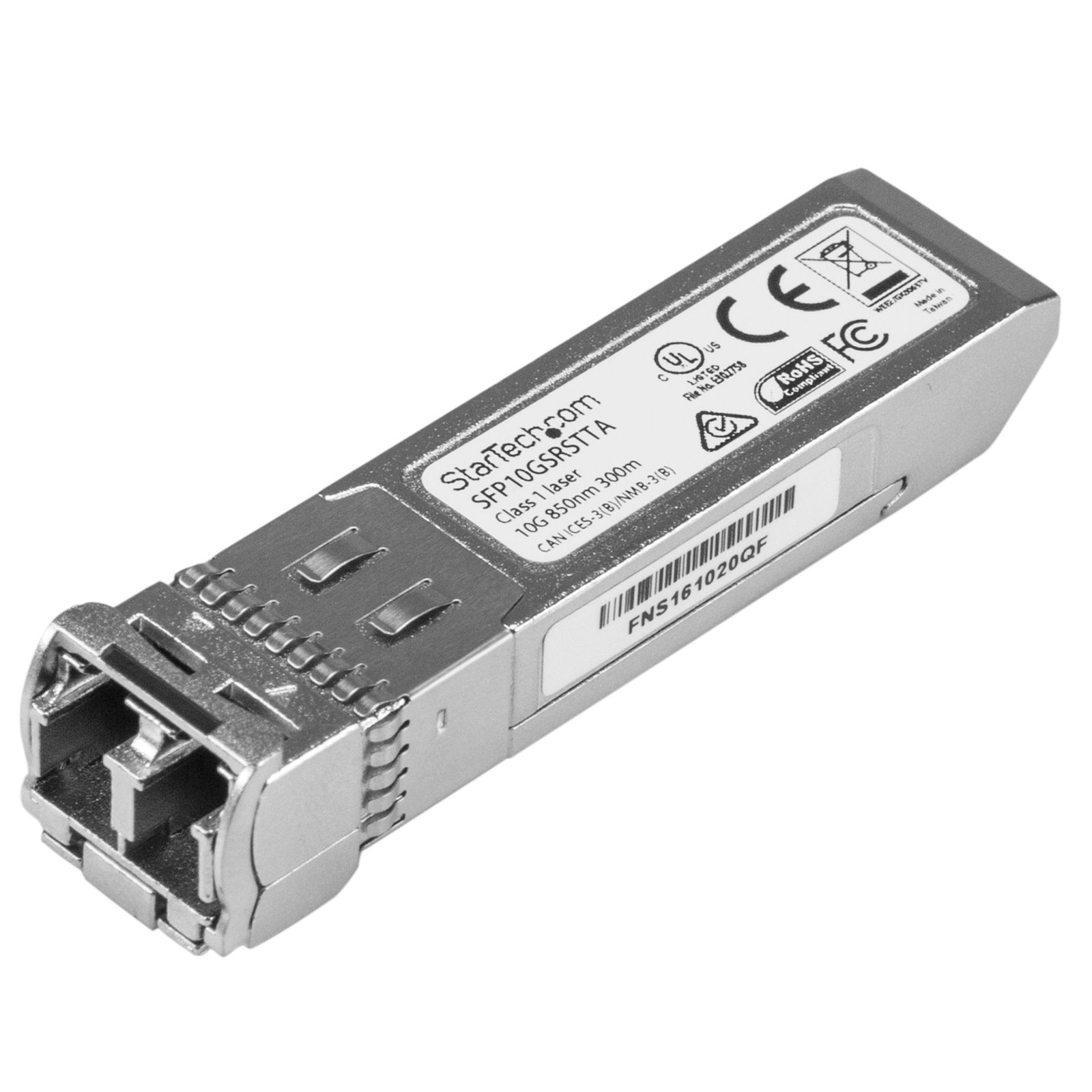 StarTech.com Cisco SFP-10G-SR-S Compatible SFP+ Module - 10GBASE-SR - 10GbE Multimode Fiber MMF SFP10GSRSTTA