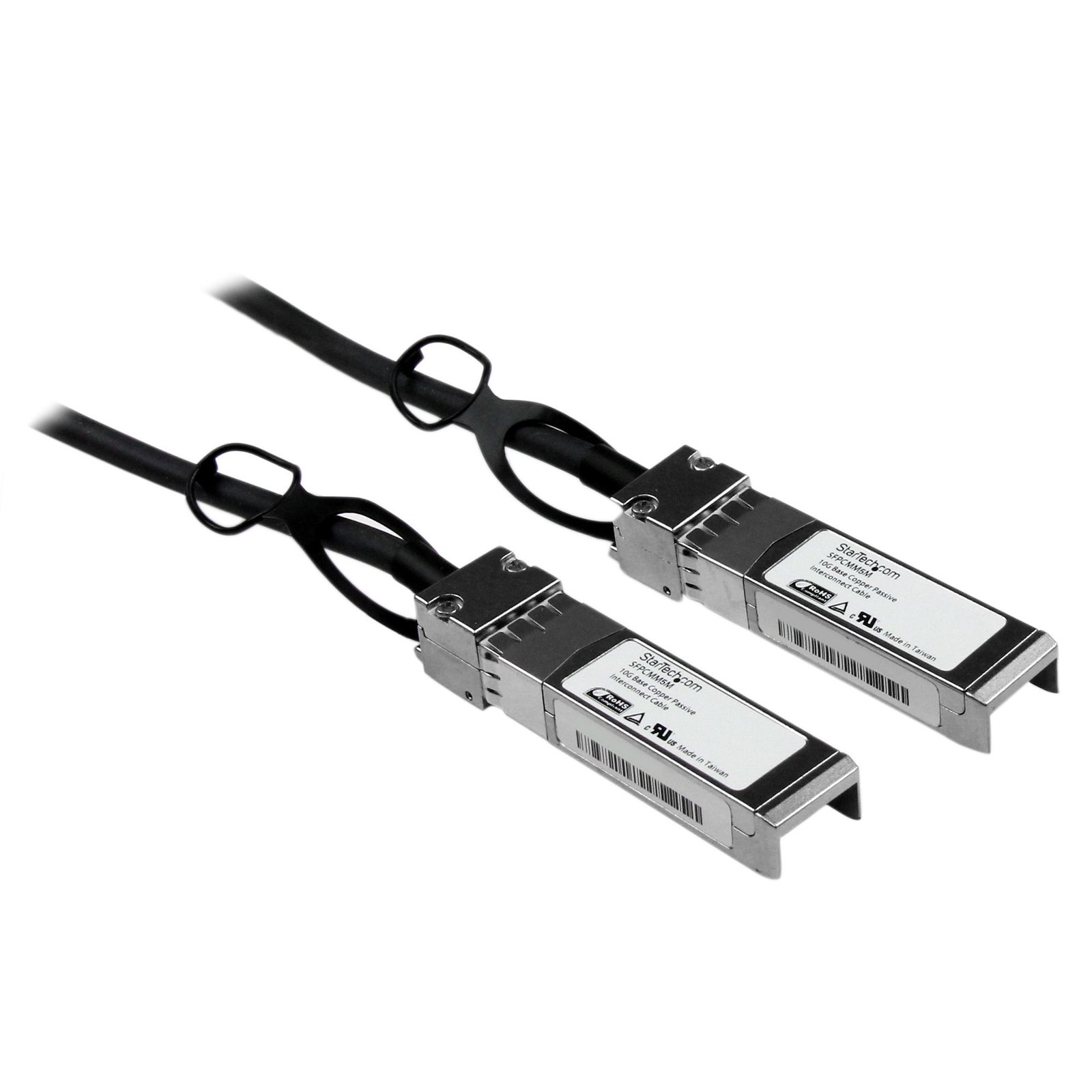 StarTech.com Cisco SFP-H10GB-CU5M Compatible 5m 10G SFP+ to Direct Attach Cable Twinax - 10GbE SFPCMM5M