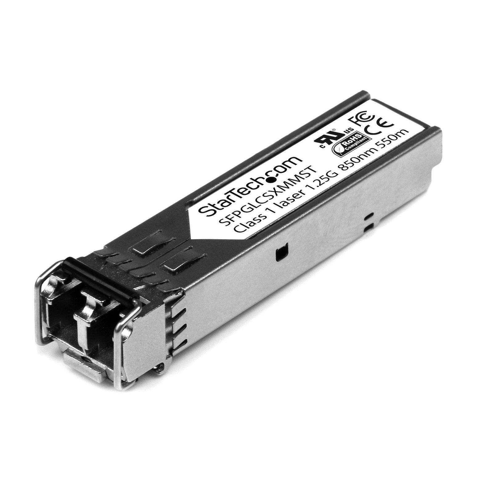 StarTech.com Cisco GLC-SX-MM Compatible SFP Module - 1000BASE-SX - 1GbE Multimode Fiber MMF Optic SFPGLCSXMMST