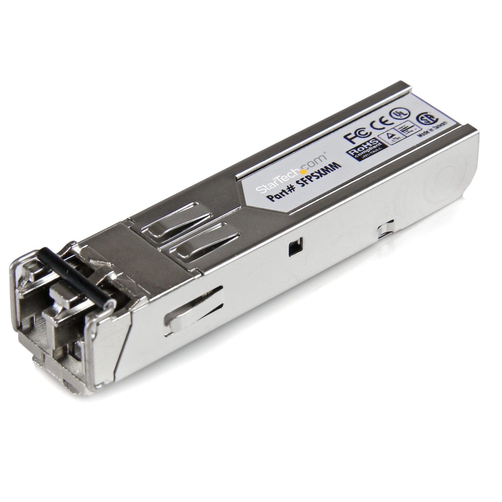 StarTech.com MSA Uncoded SFP Module - 1000BASE-SX - 1GbE Multi Mode Fiber (MMF) Optic Transceiver - SFPSXMM