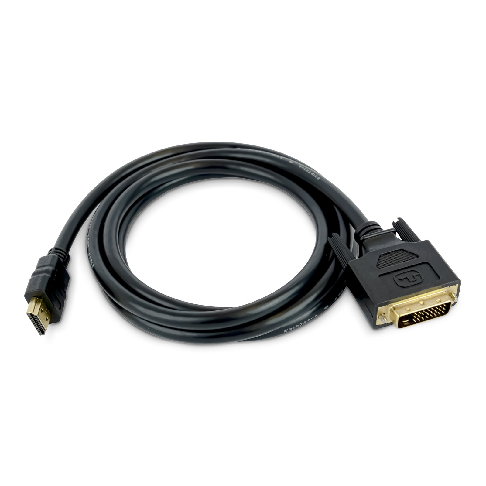 StarTech.com 6ft (1.8m) HDMI to DVI Adapter Cable, Bi-directional Monitor Cord, M/M, TAA Compliant SKHD2DVI06-TAA