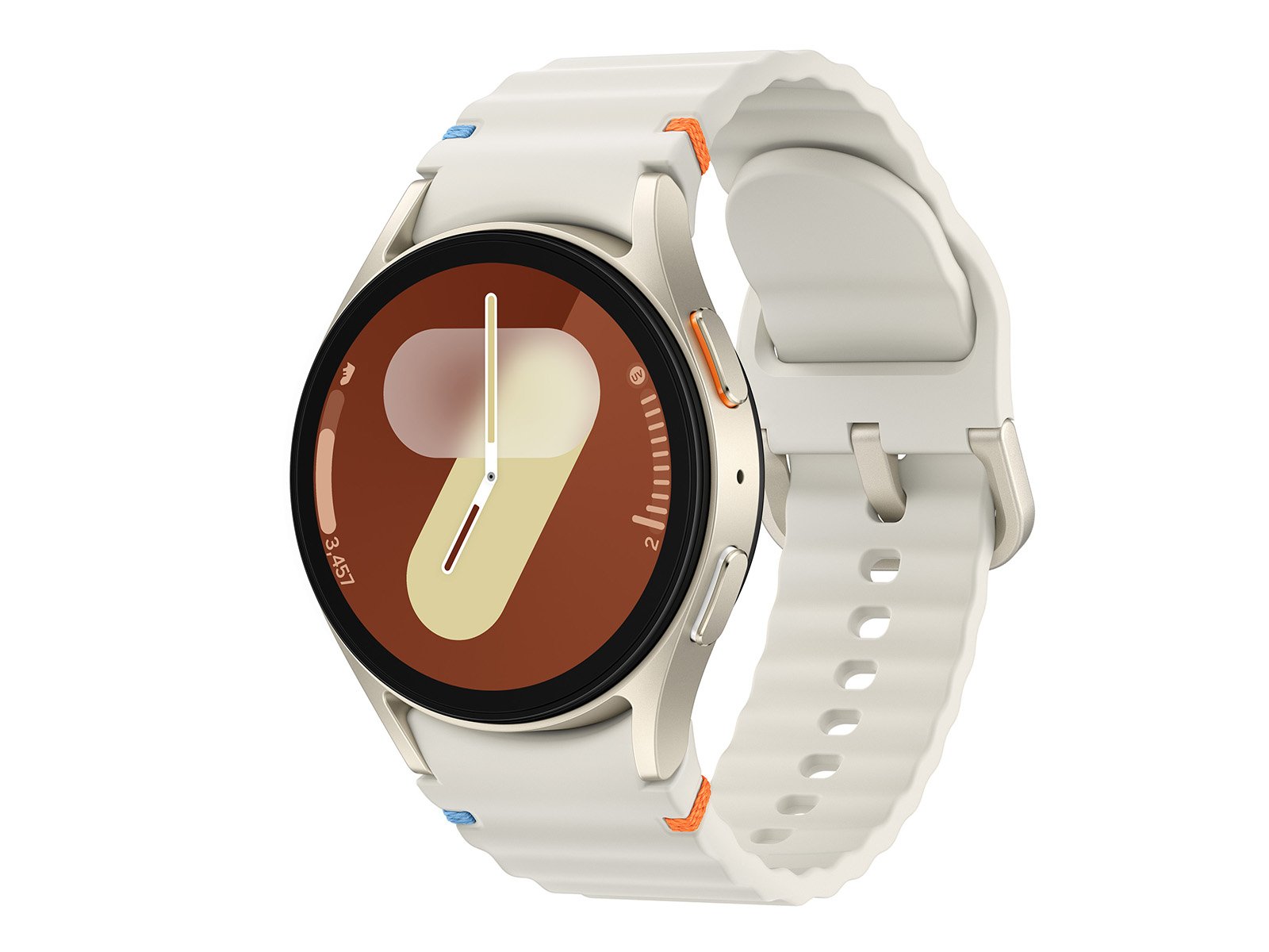 Samsung Galaxy Watch7 3.3 cm (1.3") AMOLED 40 mm Digital 432 x pixels Touchscreen 4G Cream Wi-Fi SM-L305UZEAXAA