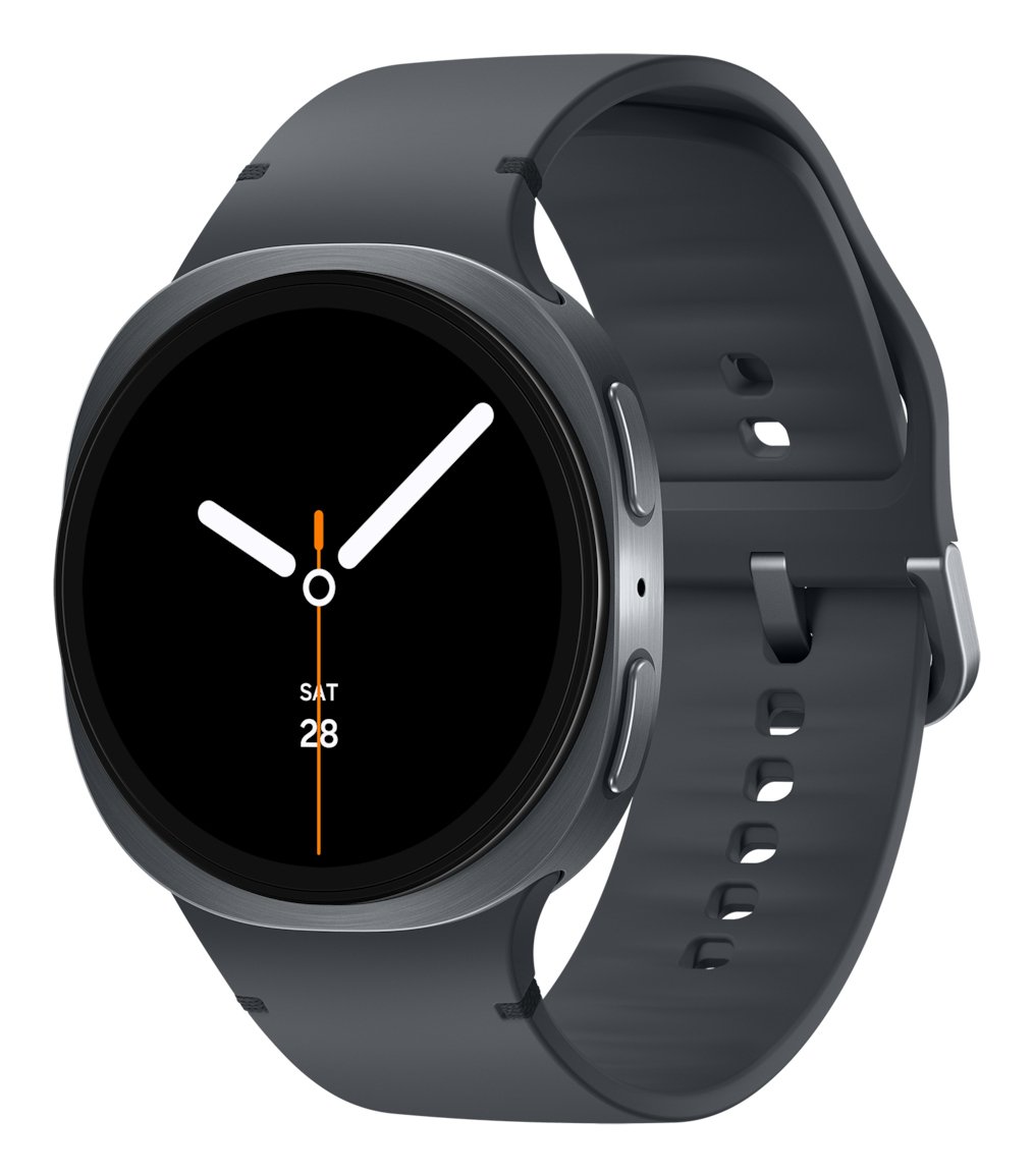 Samsung Galaxy Watch8 3.81 cm (1.5") AMOLED 44 mm Digital 480 x pixels Touchscreen Graphite Wi-Fi SM-L330NDAAXAA