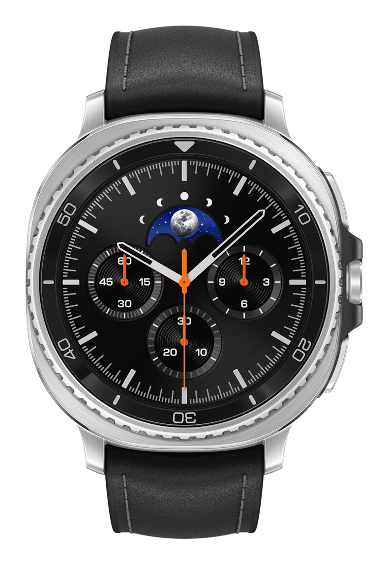 Samsung Galaxy Watch8 Classic 3.3 cm (1.3") AMOLED 46 mm Digital 438 x pixels Touchscreen Silver SM-L500NZKAXAA