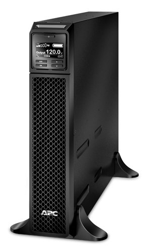 APC by Schneider Electric Smart-UPS On-Line, 1500VA, Tower, 120V, 6x 5-15R NEMA outlets, SmartSlot, SRT1500XLA