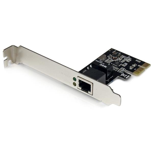 StarTech.com 1 Port PCI Express PCIe Gigabit Network Server Adapter NIC Card - Dual Profile ST1000SPEX2