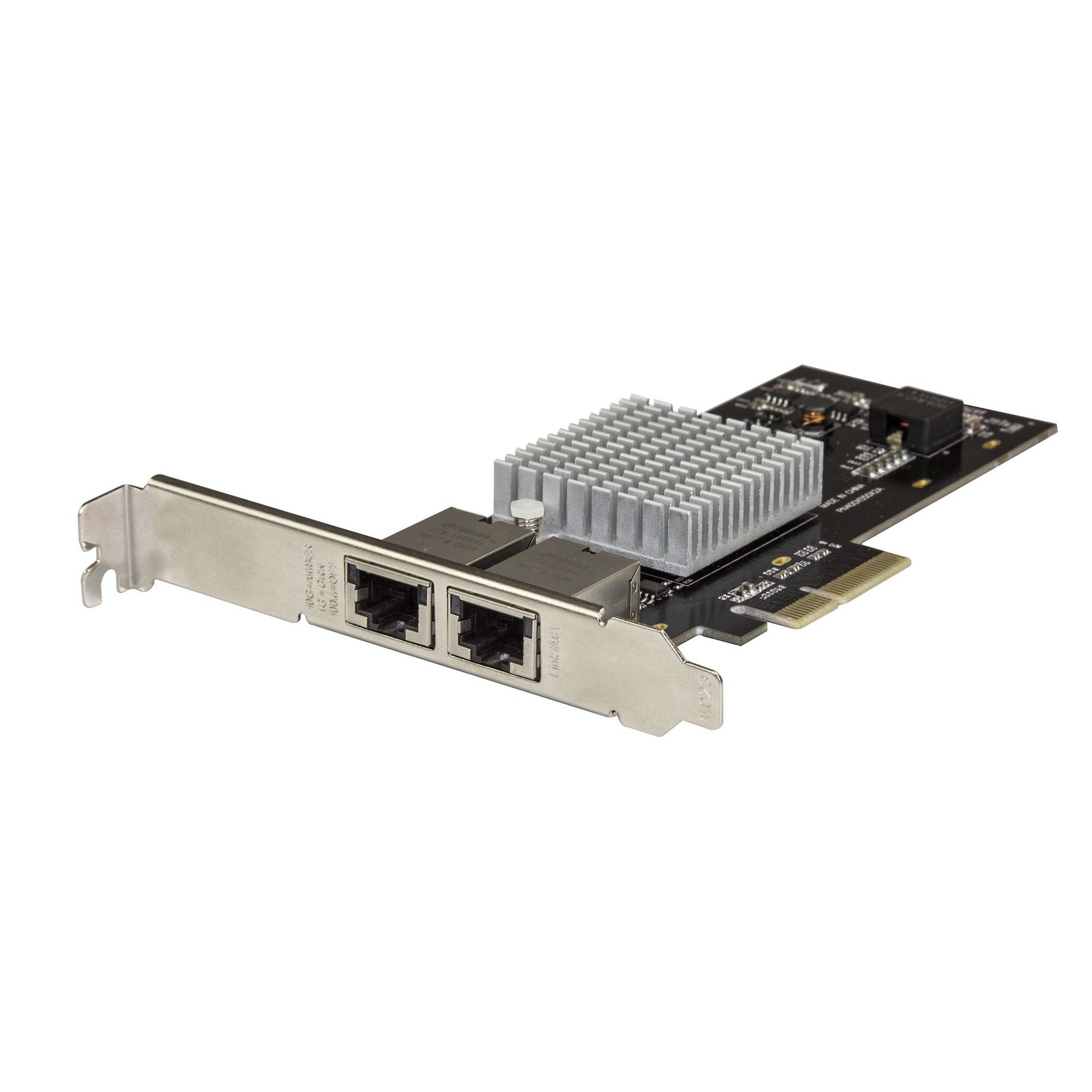 StarTech.com Dual Port 10G PCIe Network Adapter Card - Intel-X550AT 10GBASE-T & NBASE-T PCI Express ST10GPEXNDPI