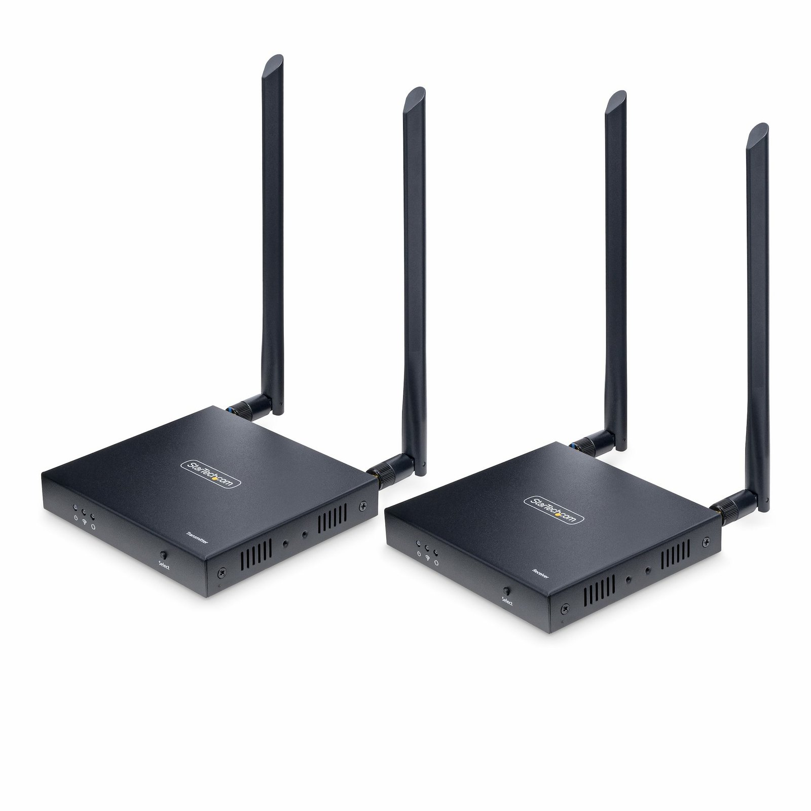 StarTech.com Wireless HDMI Extender, 4K 60Hz, Transmitter and Receiver Kit, Up to 165ft (50m), No ST121WHDS2