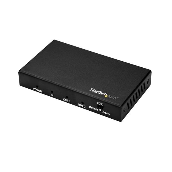 StarTech.com 2-Port HDMI Splitter with HDR - 4K 60Hz ST122HD202
