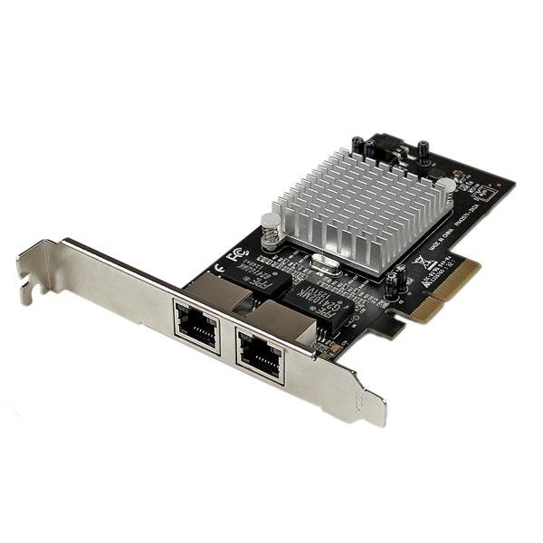 StarTech.com Dual Port PCI Express (PCIe x4) Gigabit Ethernet Server Adapter Network Card - Intel ST2000SPEXI