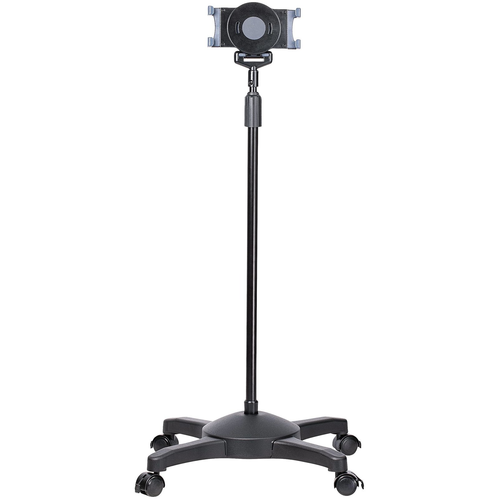 StarTech.com Mobile Tablet Stand with Lockable Wheels - Height Adjustable Cart - Universal Rolling STNDTBLTMOB