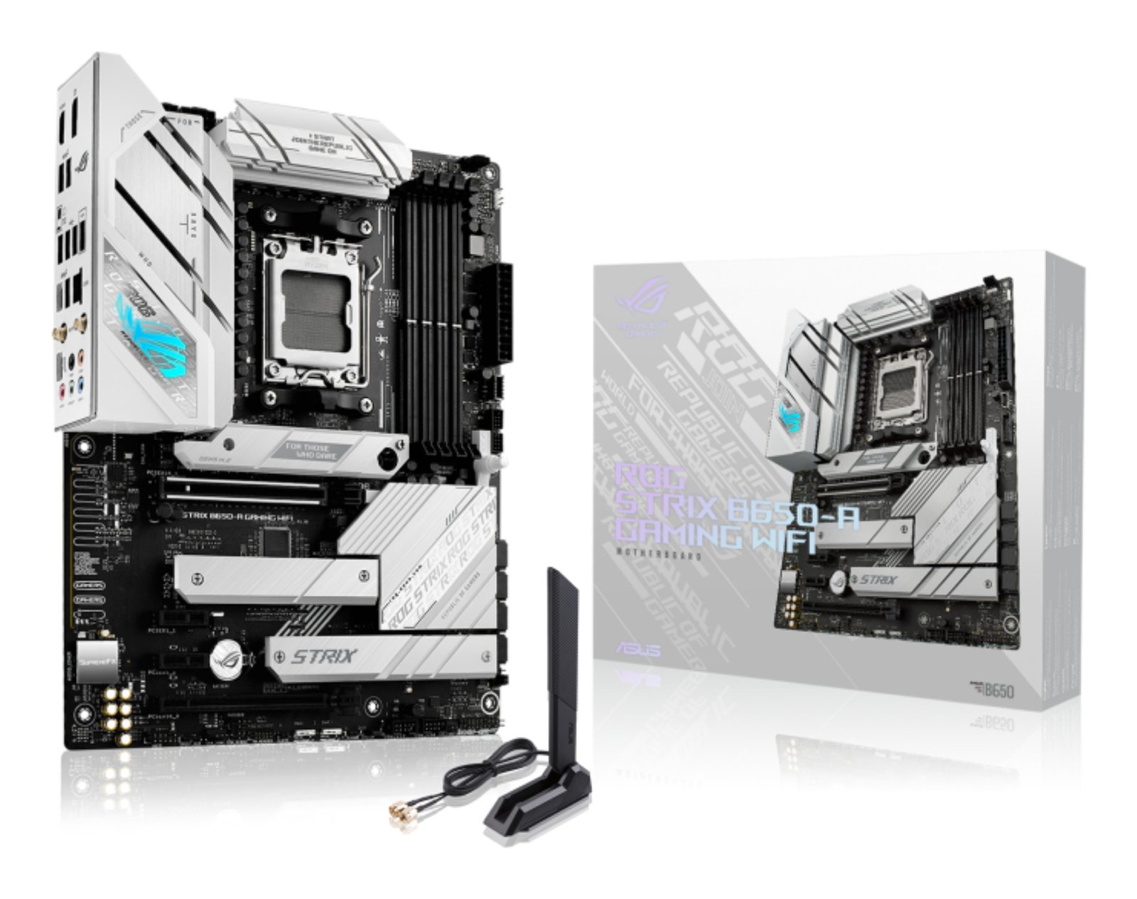 ASUS ROG STRIX B650-A GAMING WIFI AMD B650 Socket AM5 ATX ROGSTRIXB650-AGAMINGWIFI