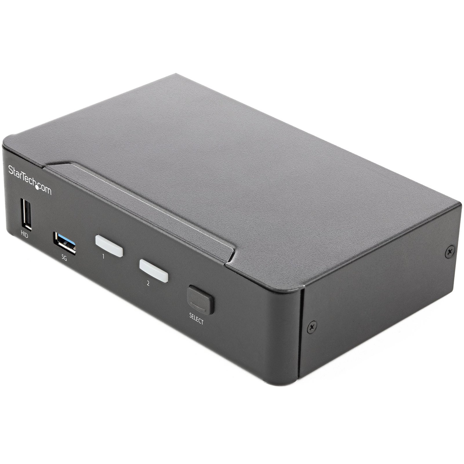 StarTech.com 2 Port HDMI KVM Switch - Single Monitor 4K 60Hz Ultra HD HDR - Desktop 2.0 with USB SV231HU34K6