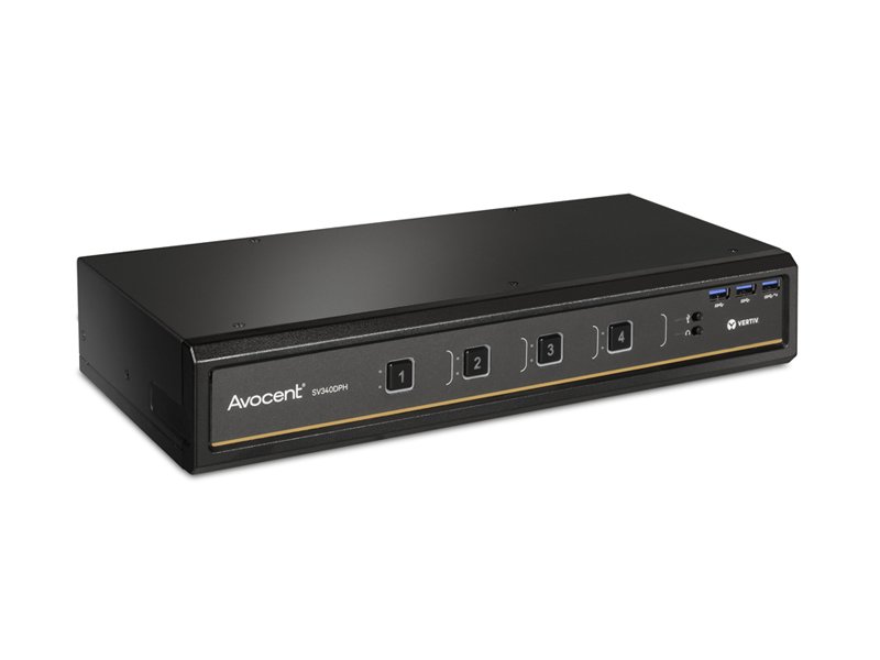 Vertiv Avocent SV340DPH KVM switch Black SV340DPH-400