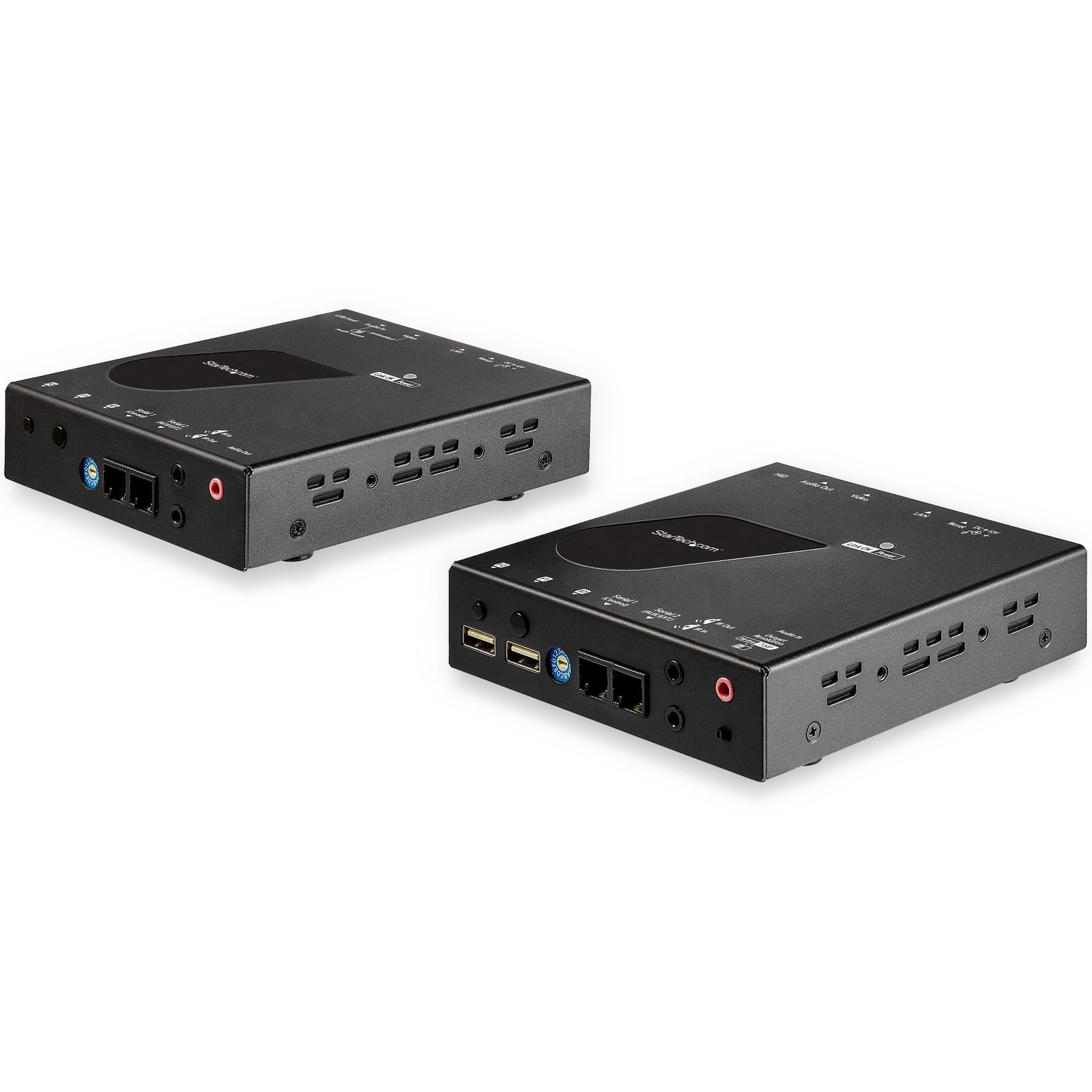 StarTech.com HDMI KVM Extender over IP Network - 4K 30Hz 2.0 and USB LAN or Cat5e/Cat6 Ethernet SV565HDIP