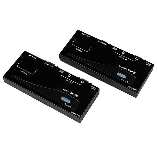 StarTech.com USB VGA KVM Console Extender over CAT5 UTP (500 ft) - TAA SV565UTPU