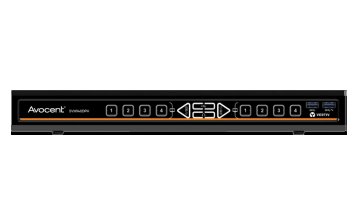 Vertiv SV Universal DP/H Desktop Matrix 2x4 KVM switch Black SVM140DPH-400