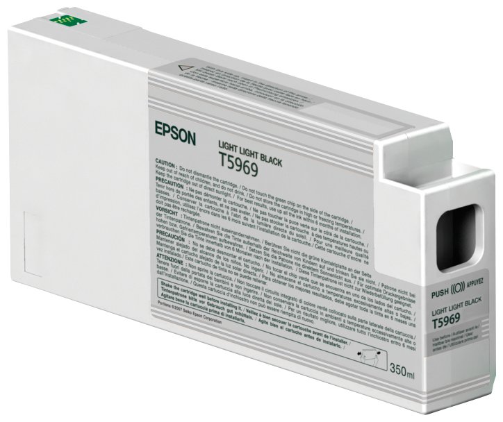 Epson Singlepack Light Black T596900 UltraChrome HDR 350 ml