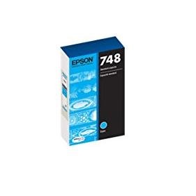 Epson 748 ink cartridge Original Standard Yield Cyan T748220
