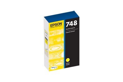 Epson 748 ink cartridge Original Standard Yield Yellow T748420