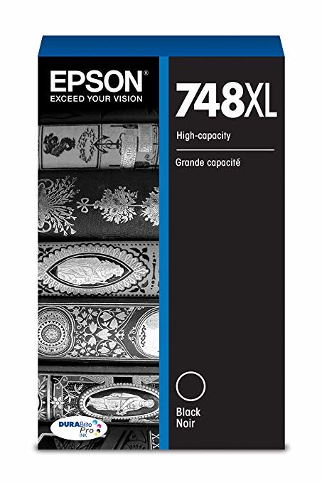 Epson 748XL ink cartridge 1 pc(s) Original High (XL) Yield Black T748XL120