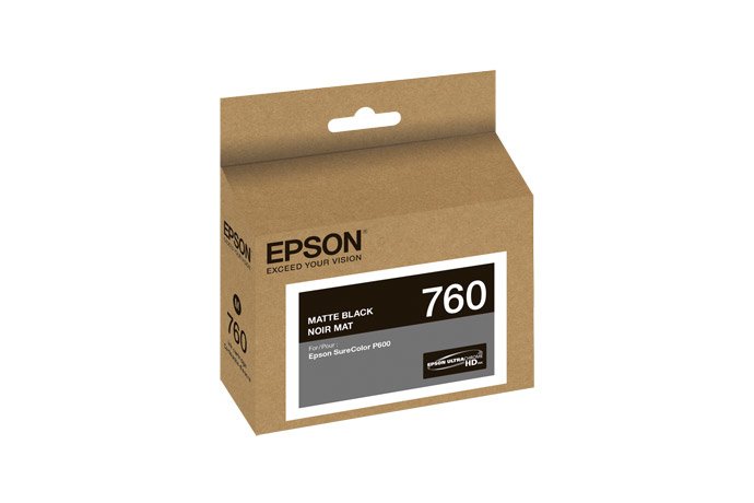 Epson 760 ink cartridge Original Matte black T760820