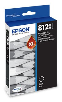 Epson 812XL ink cartridge 1 pc(s) Original High (XL) Yield Black T812XL120-S