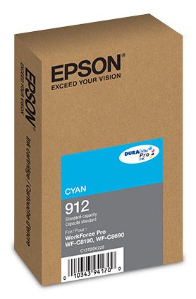 Epson C13T912220 ink cartridge 1 pc(s) Original Standard Yield Cyan