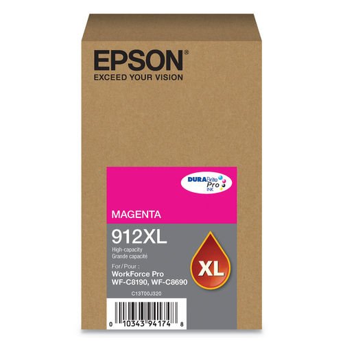 Epson 912XL ink cartridge 1 pc(s) Original High (XL) Yield Magenta T912XL320