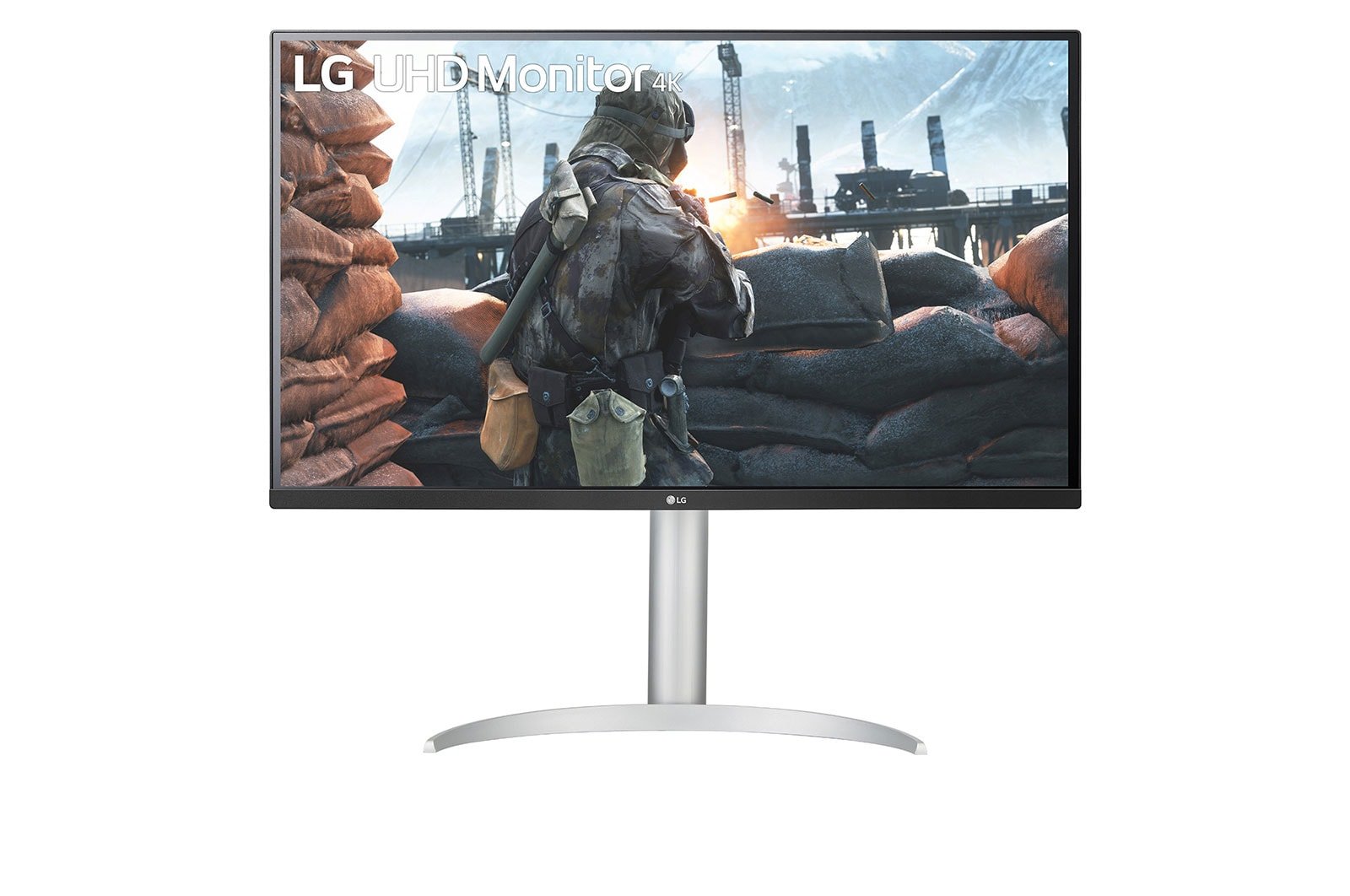 LG 32BP55U-B computer monitor 81.3 cm (32") 3840 x 2160 pixels 4K Ultra HD LED White