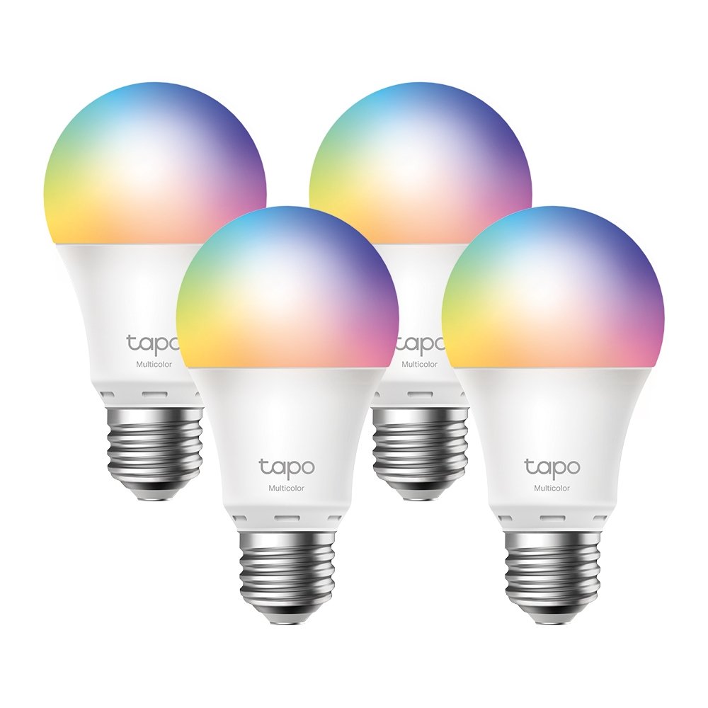 TP-Link Tapo Smart Wi-Fi Light Bulb, Multicolor, 4-Pack TapoL530E-4-Pack