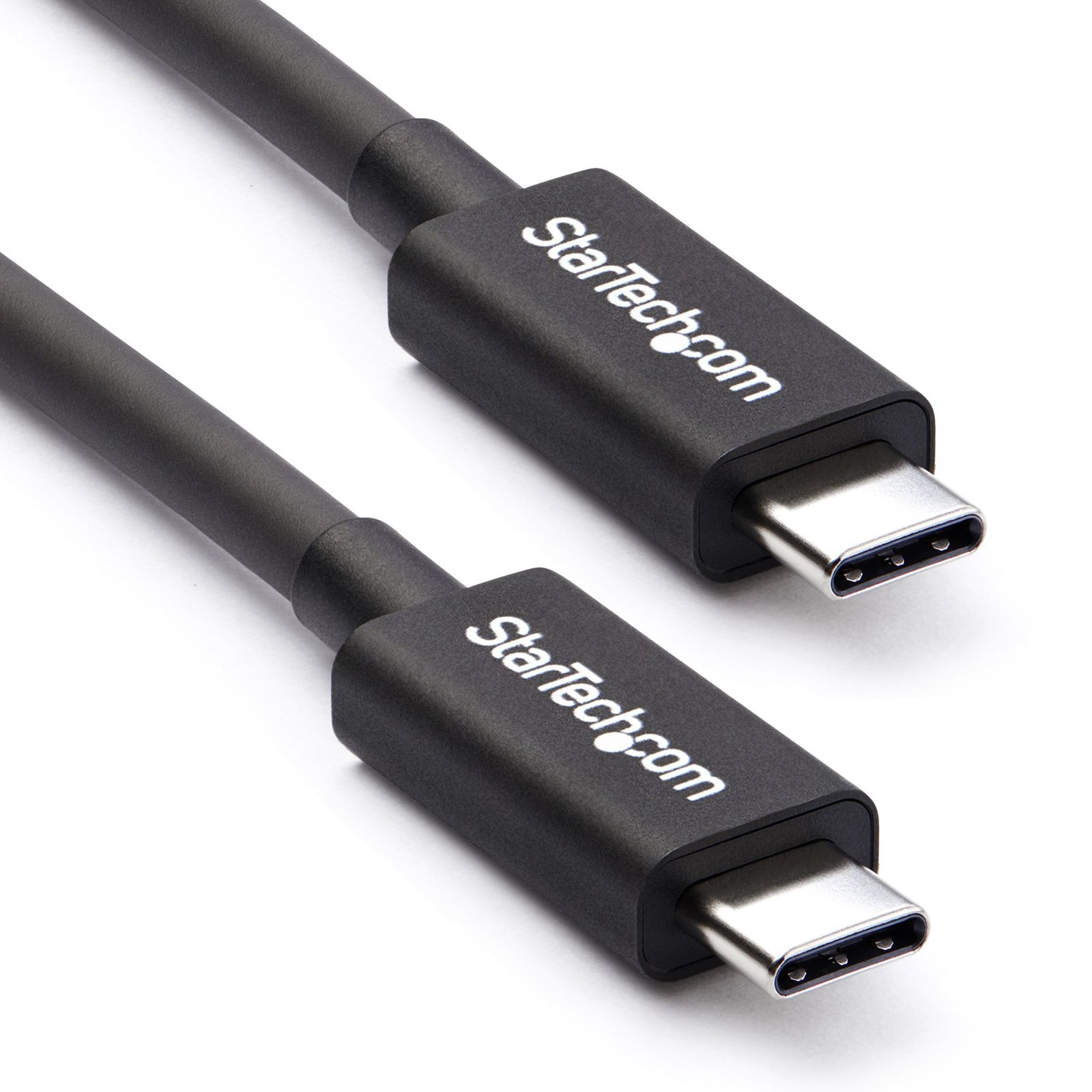 StarTech.com 2m (6.6ft) Thunderbolt 3 Cable, 20Gbps, 100W PD, 4K, Certified, Compatible with 4/USB TBLT3MM2M