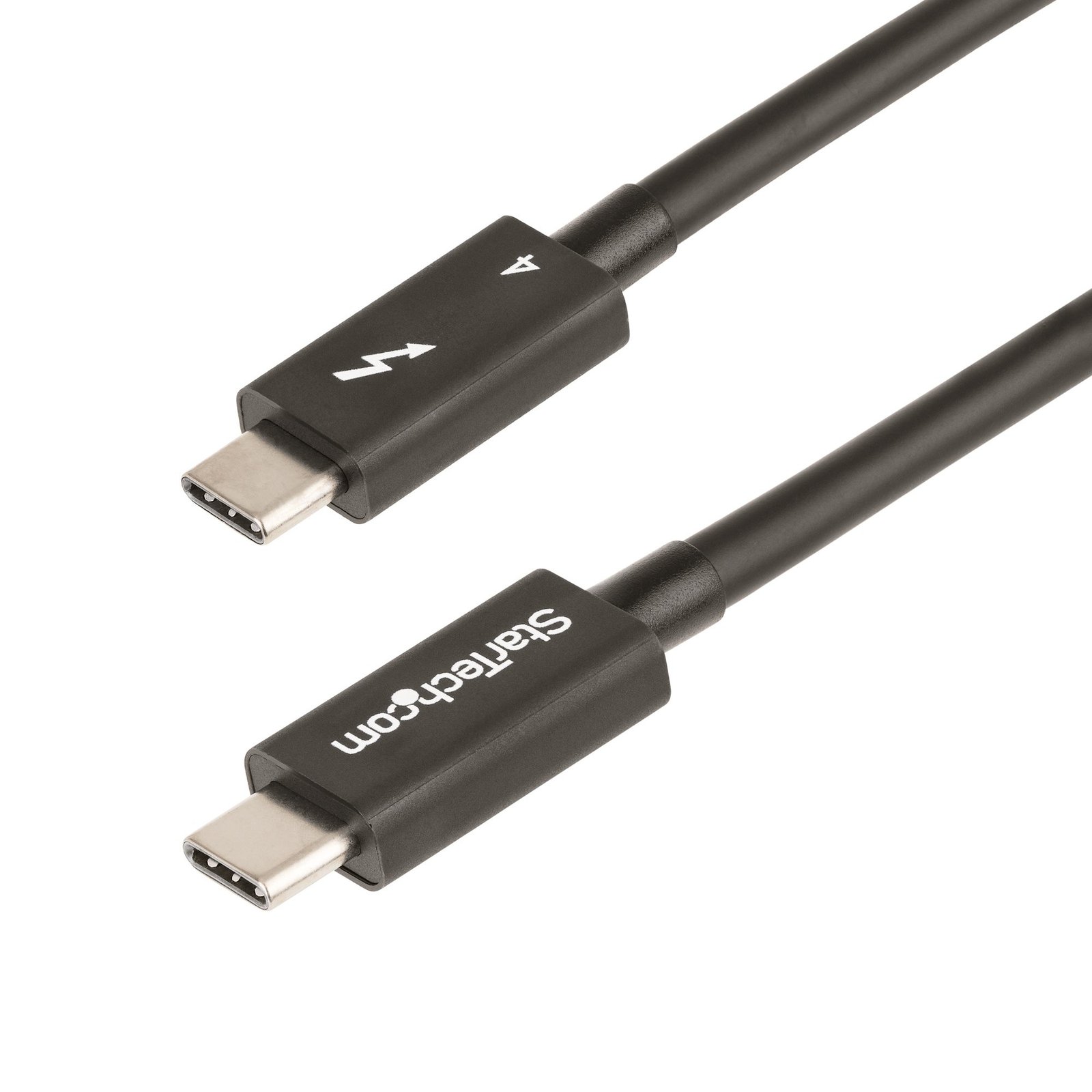 StarTech.com 3.3ft (1m) Thunderbolt 4 Cable - 40Gbps - 100W PD - 4K/8K Video - Intel-Certified - TBLT4MM1M