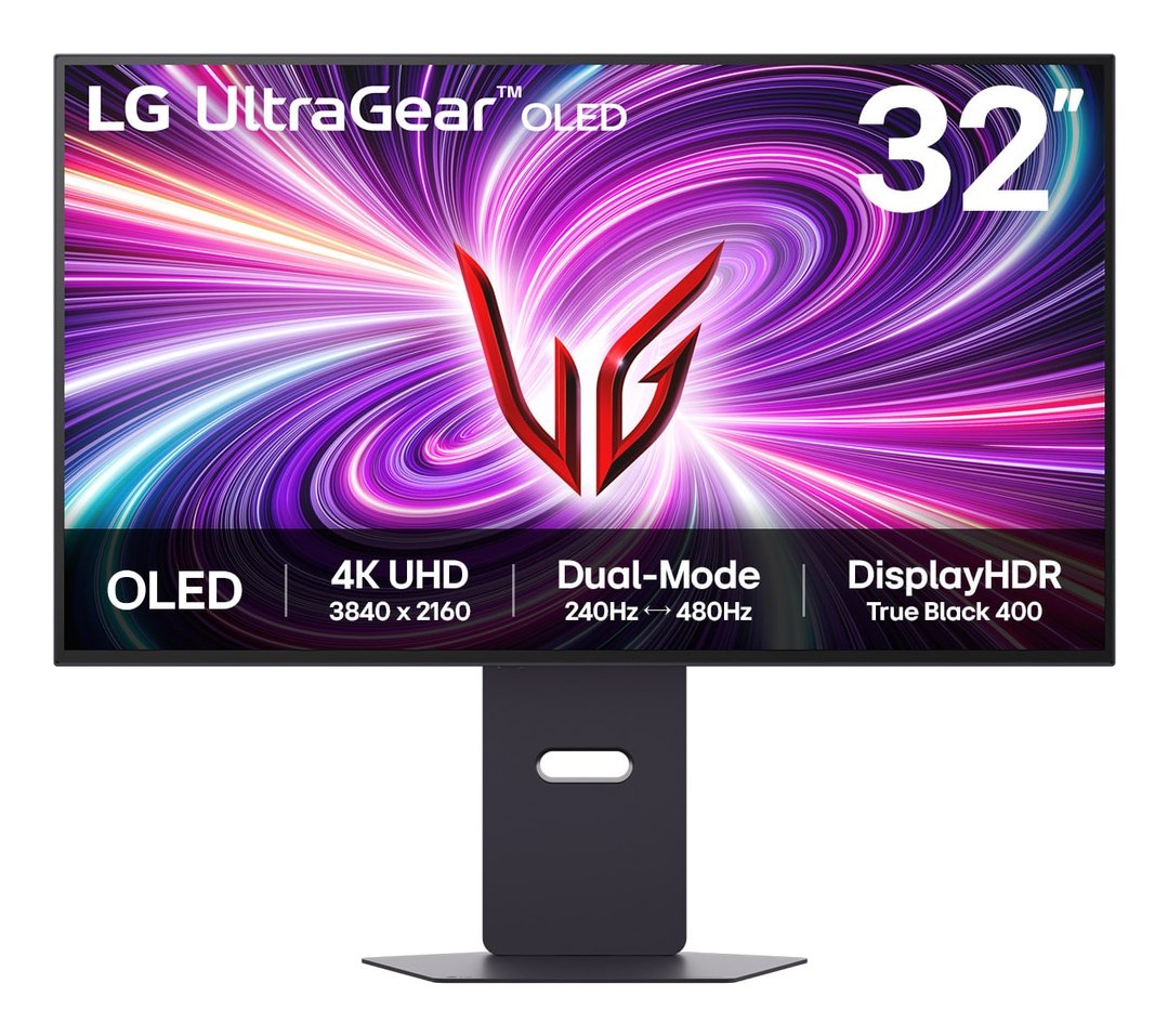 LG 32GX870A-B computer monitor 81.3 cm (32") 3840 x 2160 pixels 4K Ultra HD OLED Black 32GX870A-B.AUS