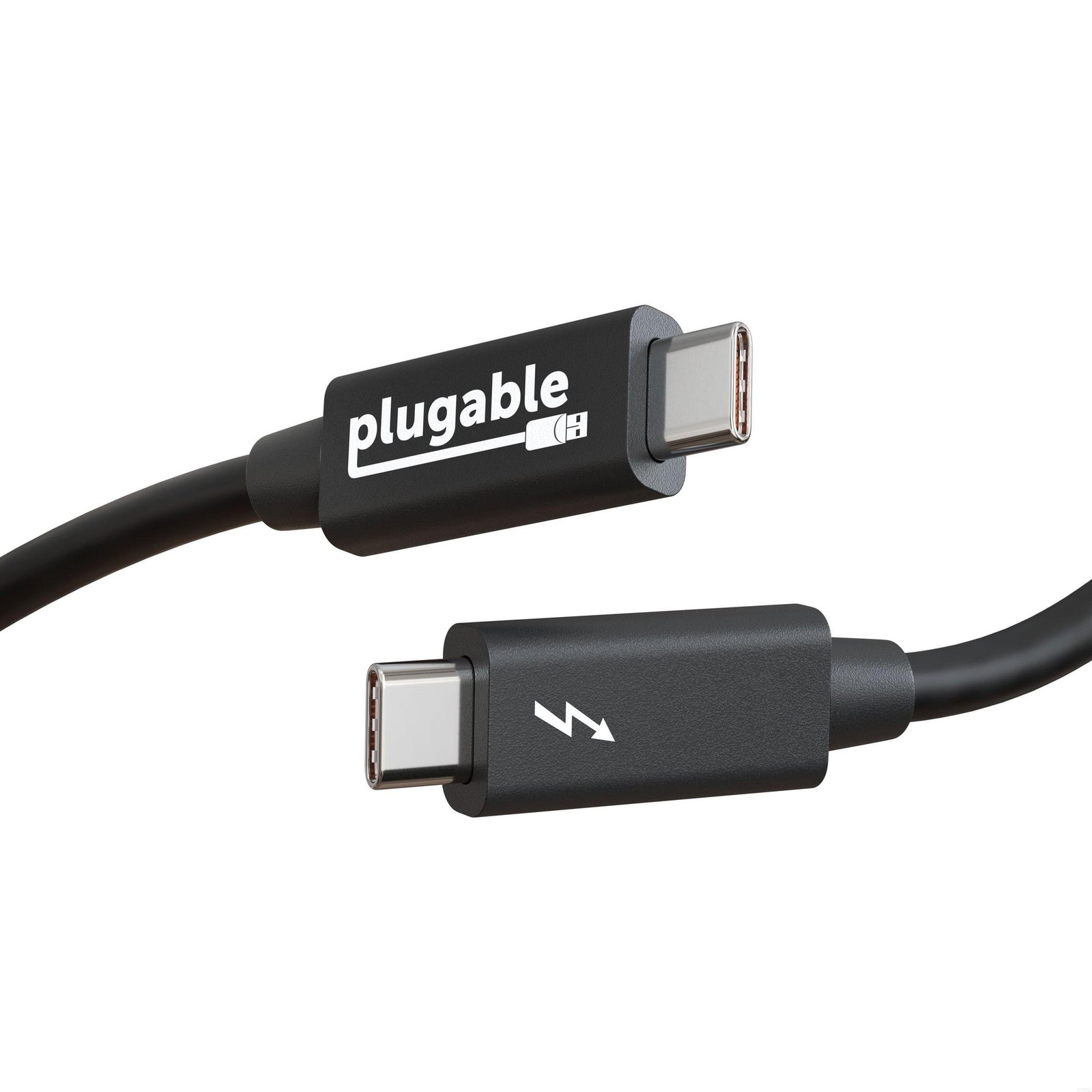Plugable Technologies Windows Transfer Cable 6.6ft (2m), Thunderbolt 10Gbps, Bundled with Bravura TBT-TRAN
