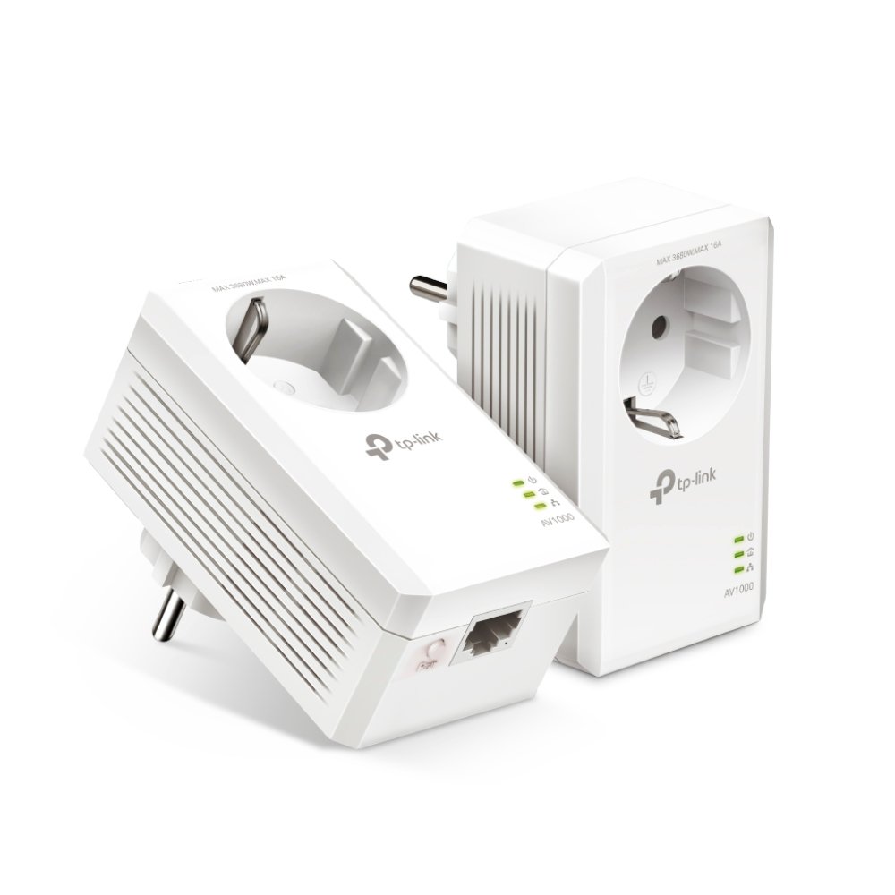 TP-Link AV1000 Gigabit Passthrough Powerline Starter Kit TL-PA7017PKIT