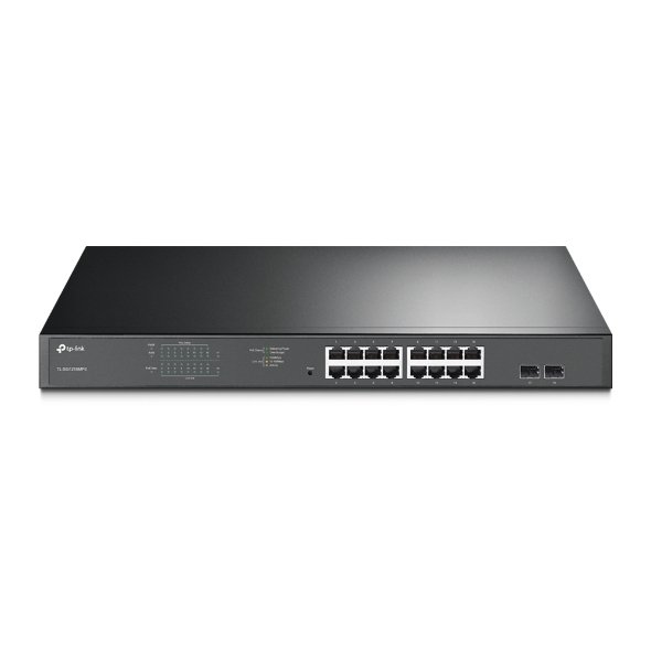 TP-Link JetStream 16-Port Gigabit Easy Smart PoE/PoE+ Switch TL-SG1218MPE