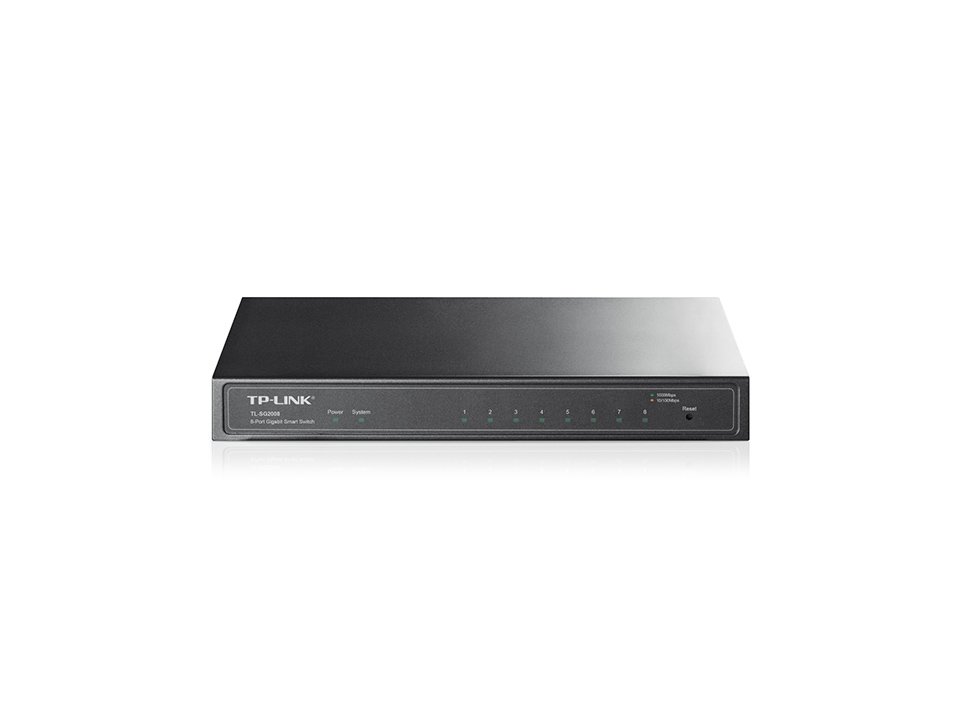 TP-Link JetStream 8-Port Gigabit Smart Switch SG2008